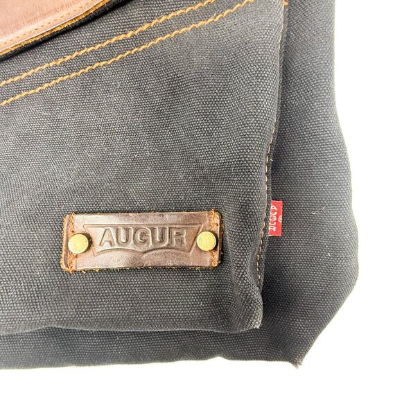 Augur Messenger Bag Canvas Shoulder Crossbody Commuter Urban Utility Minimalist - Picture 3 of 12